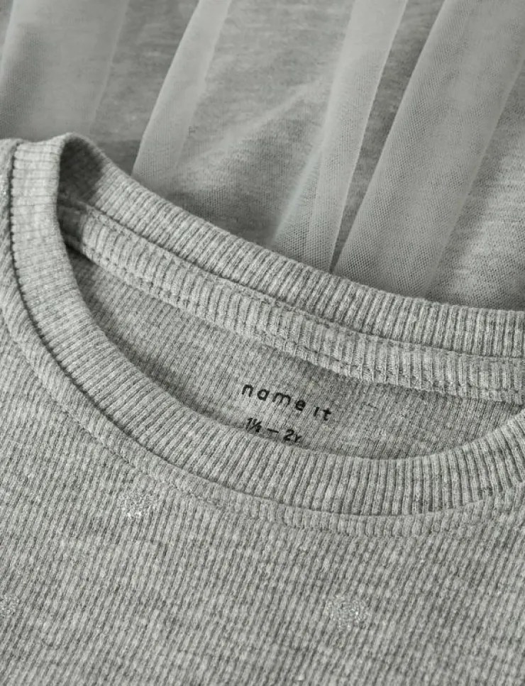 Barn name it Klänningar & Kjolar|NMFNADJA LS DRESS NOOS - Långärmade vardagsklänningar