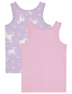 Barn name it Underkläder|NMFTANK TOP 2P HORSE NOOS - Överdelar