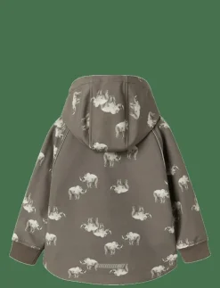 Barn name it Softshells|NMMALFA08 SOFTSHELL JACKET AOP FO - Jackor