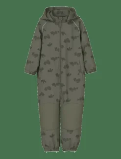 name it NMMALFA08 SOFTSHELL SUIT AOP 1FO NOOS - Overaller|Barn Overaller