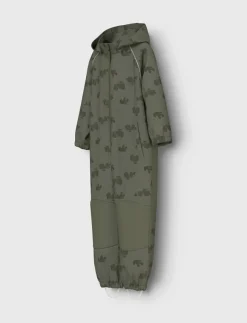 name it NMMALFA08 SOFTSHELL SUIT AOP 1FO NOOS - Overaller|Barn Overaller