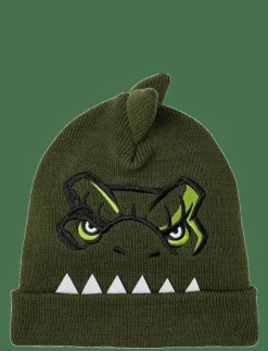 Barn name it Mössor|NMMJOVANNI JURASSIC KNIT HAT VDE - Mössor