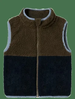 Barn name it Västar|NMMMALL TEDDY VEST2 - Väst