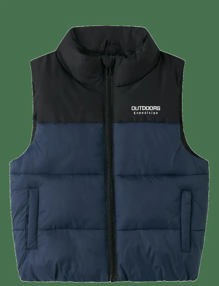 Barn name it Västar|NMMMOLE VEST PB - Väst