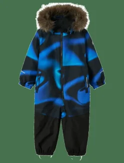 Barn name it Overaller|NMMSNOW10 SUIT LINE AOP FO - Overaller