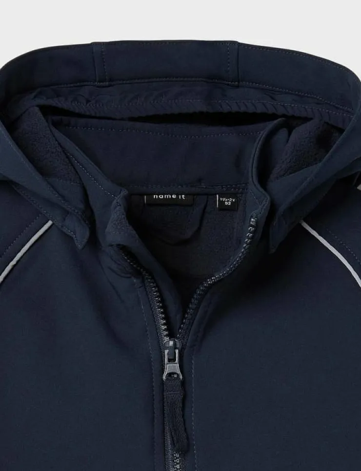 Barn name it Overaller|NMNALFA SOFTSHELL SUIT SOLID FO - Overaller
