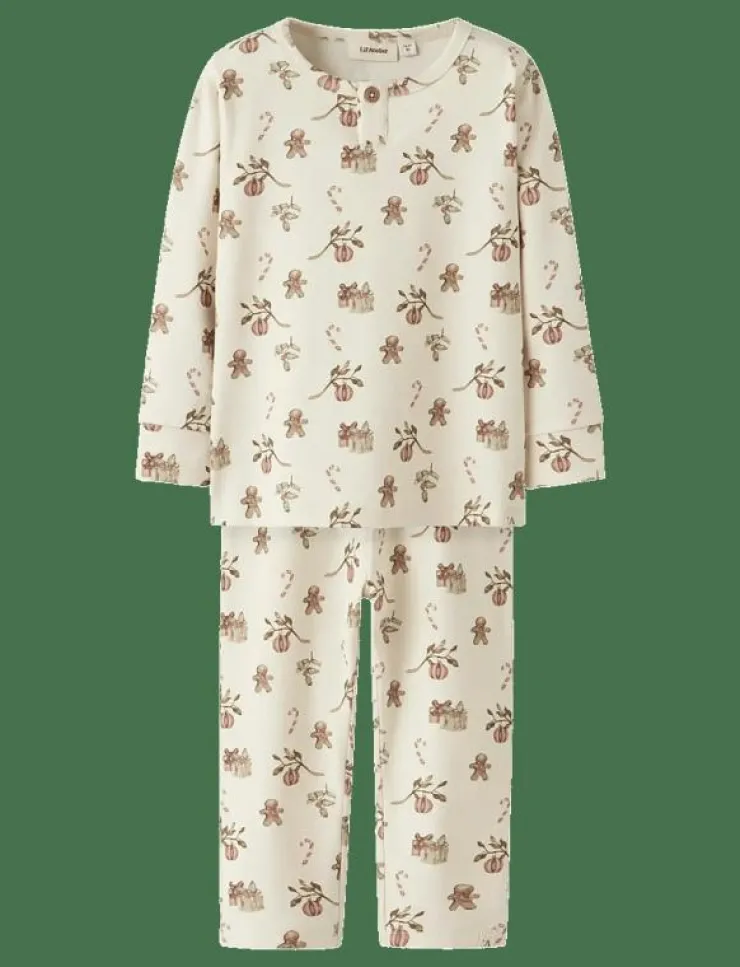 Lil'Atelier NMNLAYO GIT LS NIGHTSET LIL - Set|Barn Sovplagg