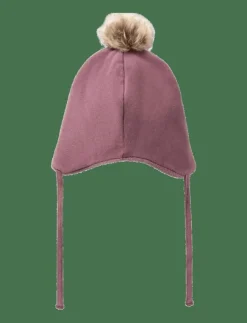 Barn name it Mössor|Vinteraccessoarer|NMNMALL JERSEY HAT W. FLEECE3 FO - Babymössor
