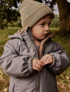 Barn Lil'Atelier Vinteraccessoarer|NMNNANSON KNIT HAT1 LIL - Vintermössor