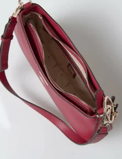 GUESS NOELLE II TOP ZIP SHOULDER BAG - Axelremsväskor|Kvinnor Axelremsväskor