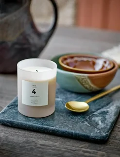 Bloomingville Ljus|NO.4-Lemon Verbena Scent Candle - Blockljus