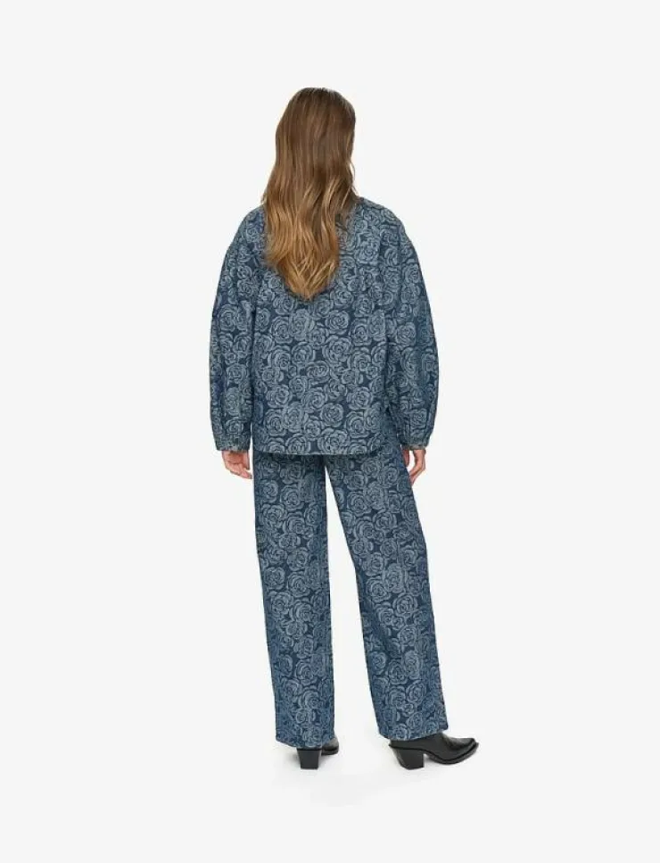 Moves Noliana shirt 4518 - Jeansskjortor|Kvinnor Denimkläder|Blusar & Skjortor