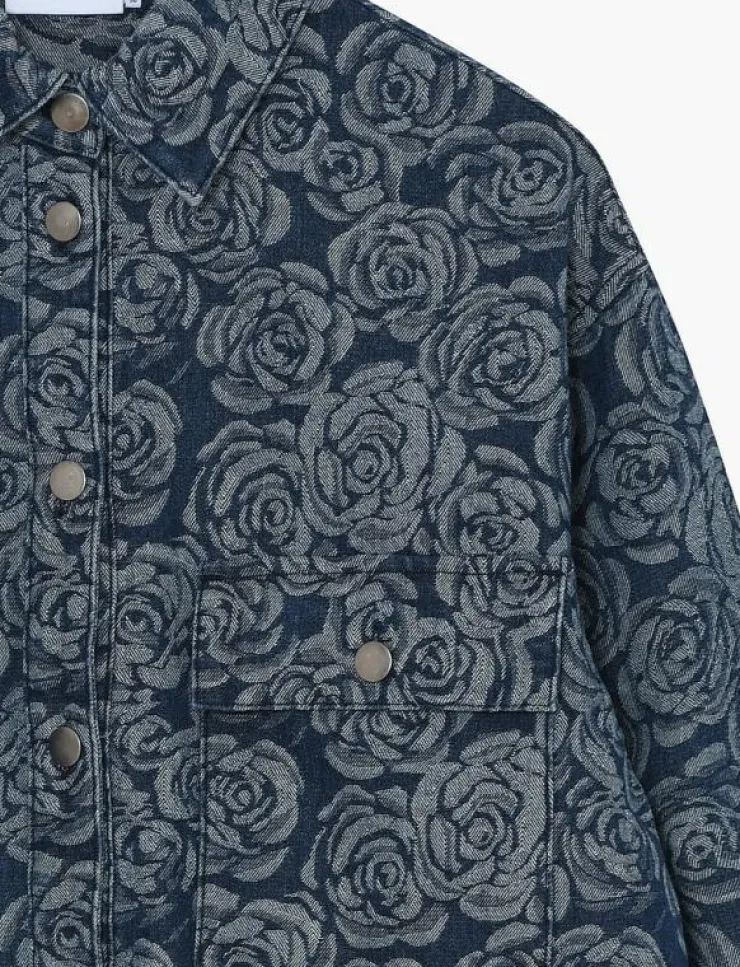 Moves Noliana shirt 4518 - Jeansskjortor|Kvinnor Denimkläder|Blusar & Skjortor