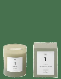 Bloomingville NO.1-Parsley Lime Scent Candle - Blockljus| Ljus