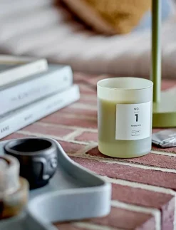 Bloomingville NO.1-Parsley Lime Scent Candle - Blockljus| Ljus