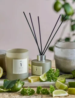 Bloomingville NO.1-Parsley Lime Scent Diffuser - Doftpinnar|Kvinnor Bastu & Spa|Doftpinnar & Doftspray