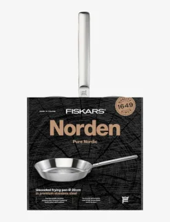 Fiskars Stekpannor & Kokkärl|Norden Steel Frying Pan 28cm Uncoated - Stekpannor