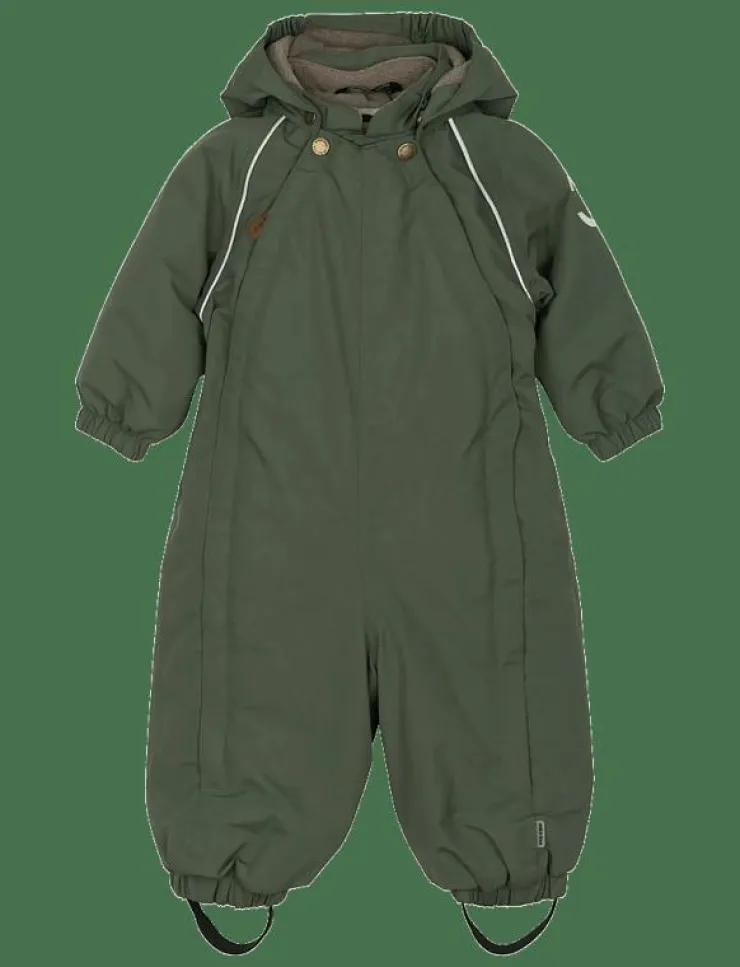 Barn mikk-line Overaller|Nylon Baby Suit - Solid - Overaller