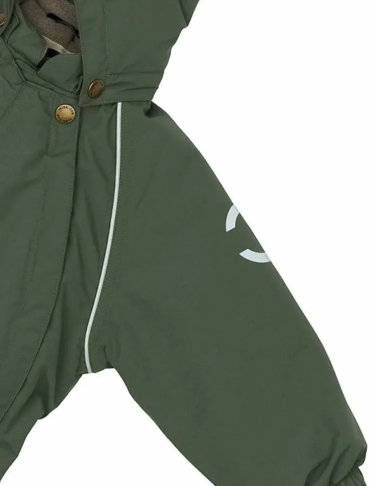 Barn mikk-line Overaller|Nylon Baby Suit - Solid - Overaller