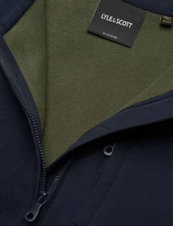 Barn Lyle & Scott Fleecekläder|Nylon Trim Polar Fleece - Jackor