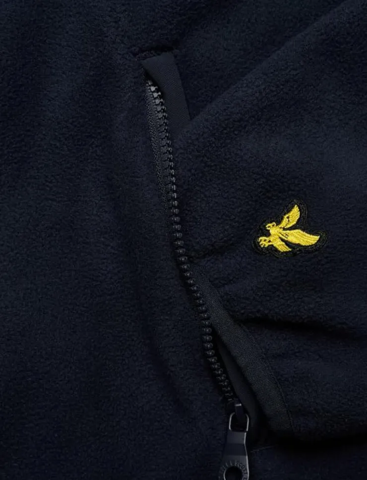 Barn Lyle & Scott Fleecekläder|Nylon Trim Polar Fleece - Jackor