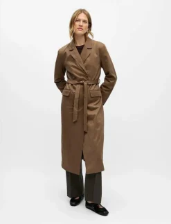 Kvinnor Object Kavajer|OBJFENJA LO LONG BLAZER E WI 25 - Tunna kappor