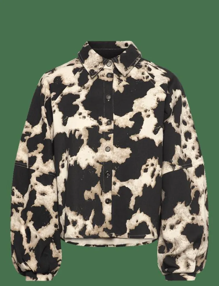 Kvinnor Object Overshirts|OBJMONTANA L/S LO JACKET E AW FAIR 24 - Overshirts