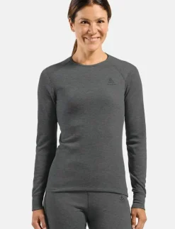 Odlo Active Warm Bl Top Crew Neck L/S - Underställströjor|Kvinnor Underställ|Underställ