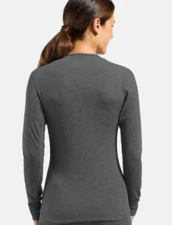 Odlo Active Warm Bl Top Crew Neck L/S - Underställströjor|Kvinnor Underställ|Underställ