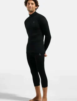 Odlo Active Warm Bl Top Turtle Neck L/S Half Zip - Underställströja| Underställ|Underställ