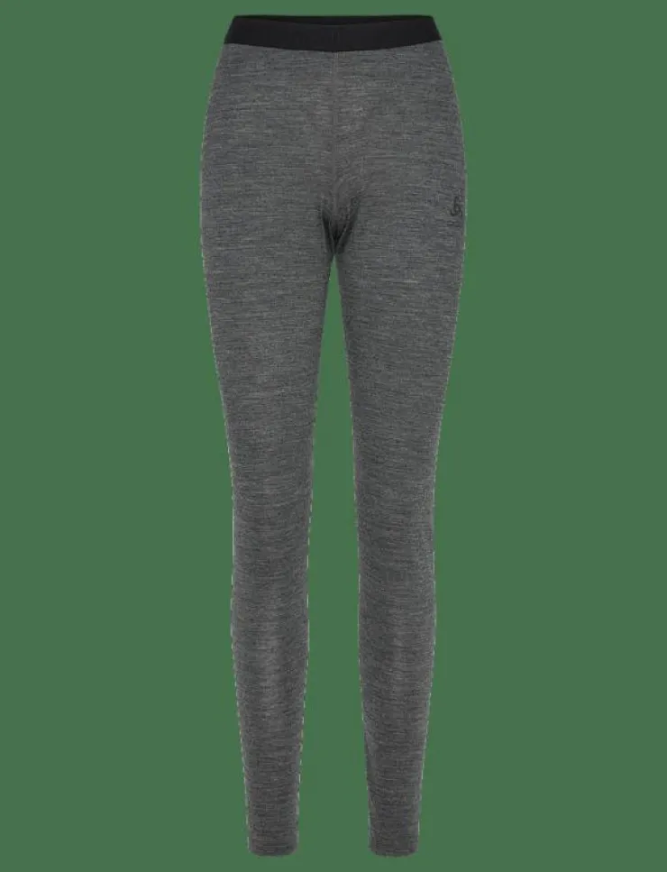 Kvinnor Odlo Underställ|Underställ|Bl Bottom Long Natural Performance Pw 150 - Underställsbyxor
