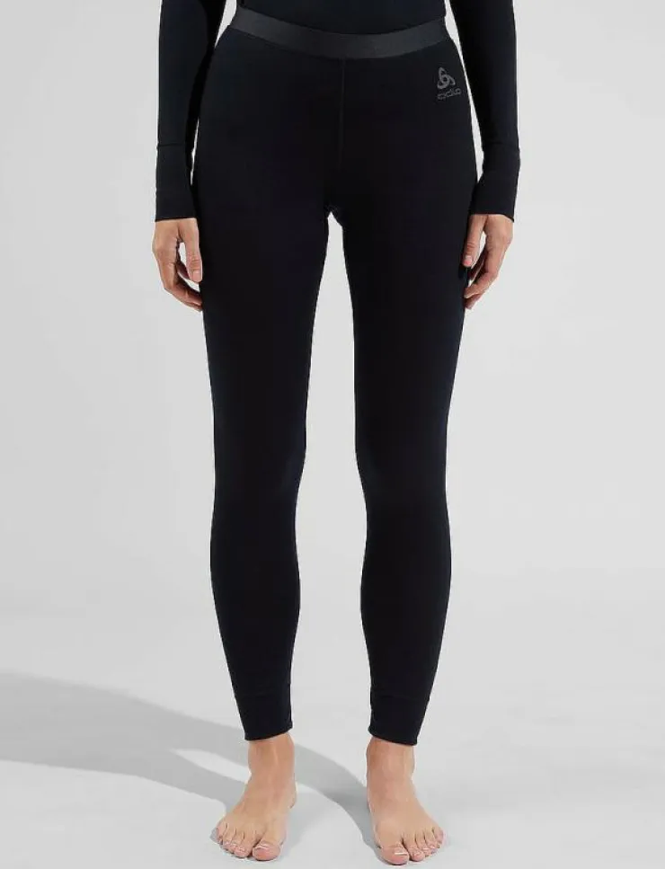 Kvinnor Odlo Underställ|Underställ|Merino 200 Bl Bottom Long - Underställsbyxor