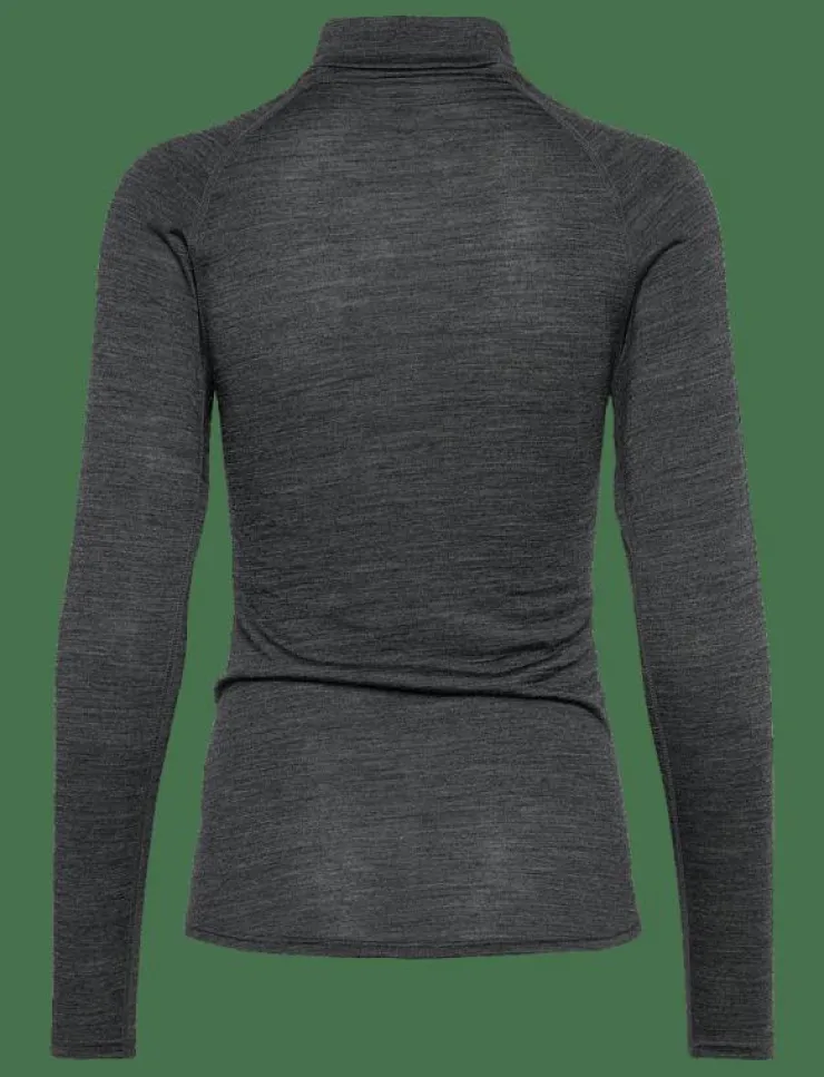 Odlo Natural Performance Pw 150 Bl Top Turtle Neck L/S Half Zip - Underställströjor|Kvinnor Underställ|Underställ