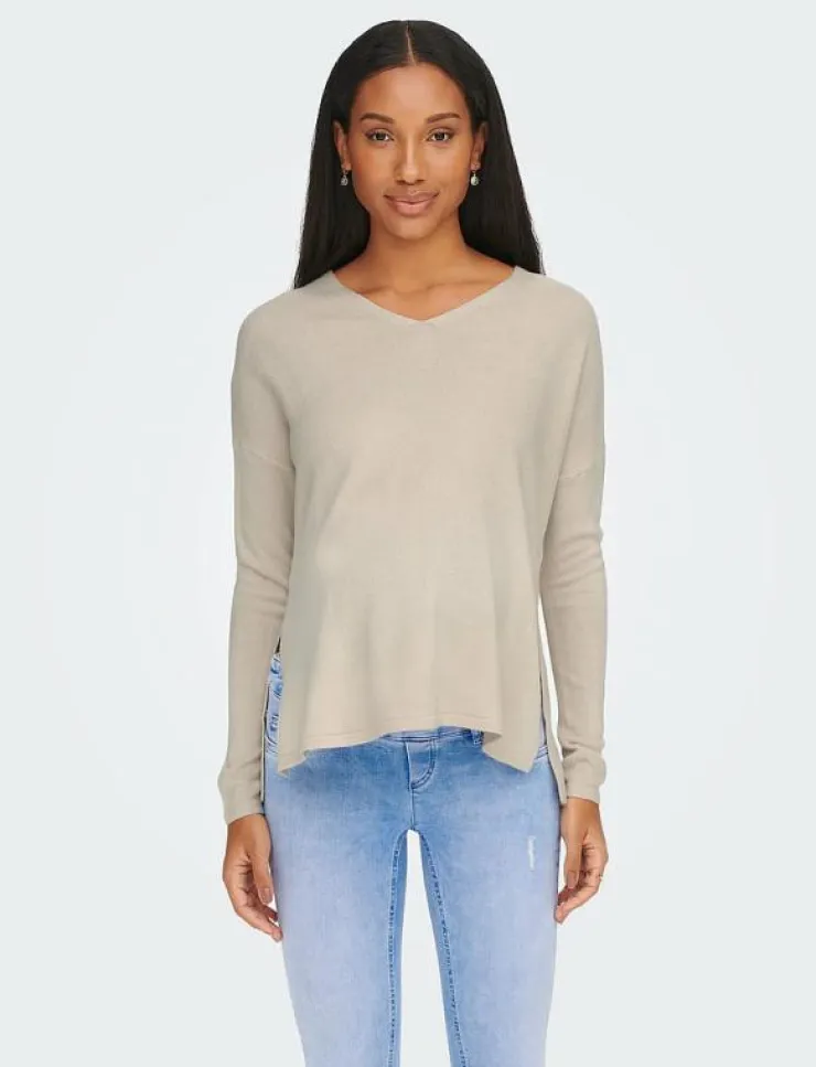Only Maternity OLMAMALIA L/S V-NECK PULLOVER KNT NOOS - Stickat|Kvinnor Mammakläder