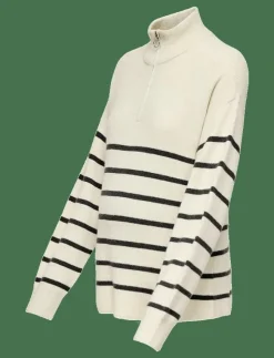 Only Maternity OLMIBI L/S HIGHNECK ZIP PULLOVER KNT - Stickat|Kvinnor Mammakläder