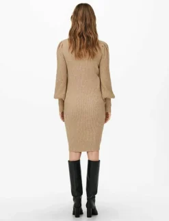 Kvinnor Only Maternity Mammakläder|OLMKATIA L/S DRESS KNT NOOS - Stickade klänningar