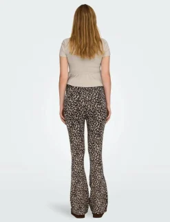 Only Maternity OLMLOVELY LEO FLARED PANT JRS - Utsvängda byxor|Kvinnor Mammakläder