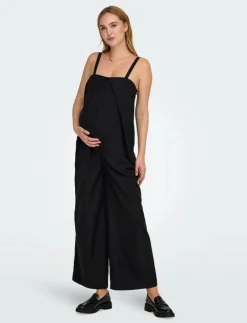 Only Maternity OLMMALIKA LIFE STRAP JUMPSUIT - Hängselbyxor|Kvinnor Mammakläder|Hängselbyxor