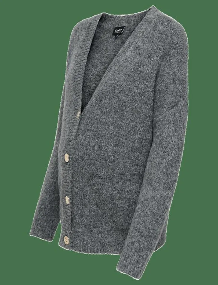 Kvinnor Only Maternity Mammakläder|OLMZOEY L/S CARDIGAN EX KNT - Koftor