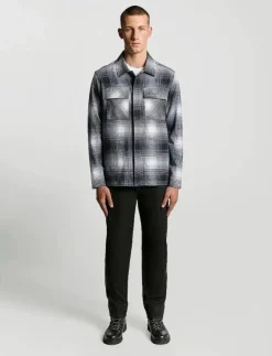 Lyle & Scott Overshirts|Ombre Check Overshirt - Jackor & rockar