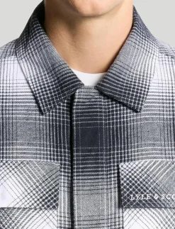Lyle & Scott Overshirts|Ombre Check Overshirt - Jackor & rockar