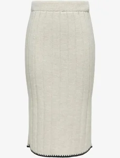 Kvinnor ONLY Kjolar|ONLCHICK STITCH MV SKIRT KNT - Midi kjolar
