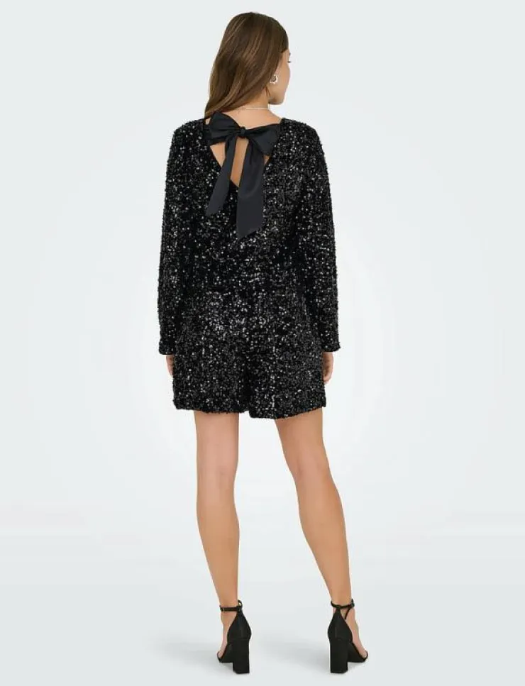 Kvinnor ONLY Shorts|ONLCONFIDENCE NEW SEQUINS SHORTS JRS - Casual shorts