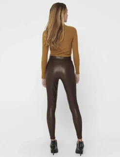 ONLY ONLCOOL COATED LEGGING NOOS JRS - Leggings & Tights|Kvinnor Leggings & Tights