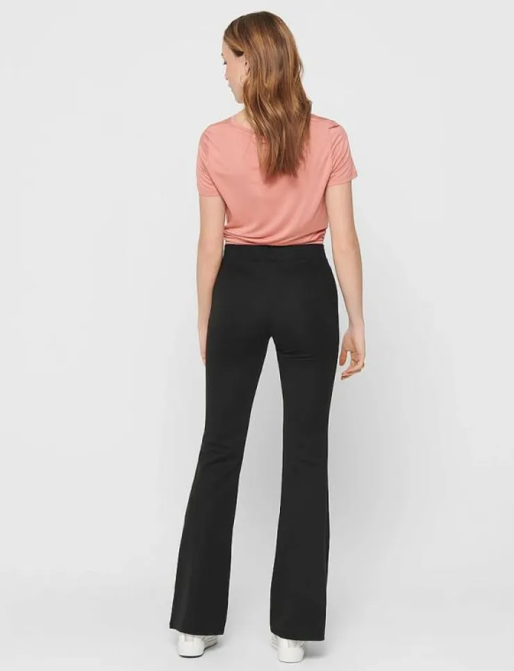 Kvinnor ONLY Byxor|ONLFEVER STRETCH FLAIRED PANTS JRS NOOS - Utsvängda byxor