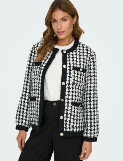 Kvinnor ONLY Kavajer|ONLFLORANCE BOUCLE JACKET CC OTW - Bouclés