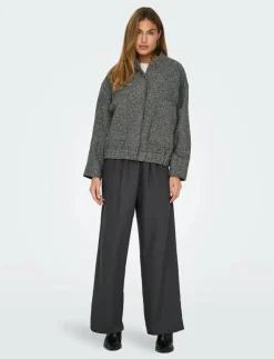 ONLY ONLGAIA BOUCLE BOMBER CC OTW - Bomber jackor|Kvinnor Jackor & Kappor