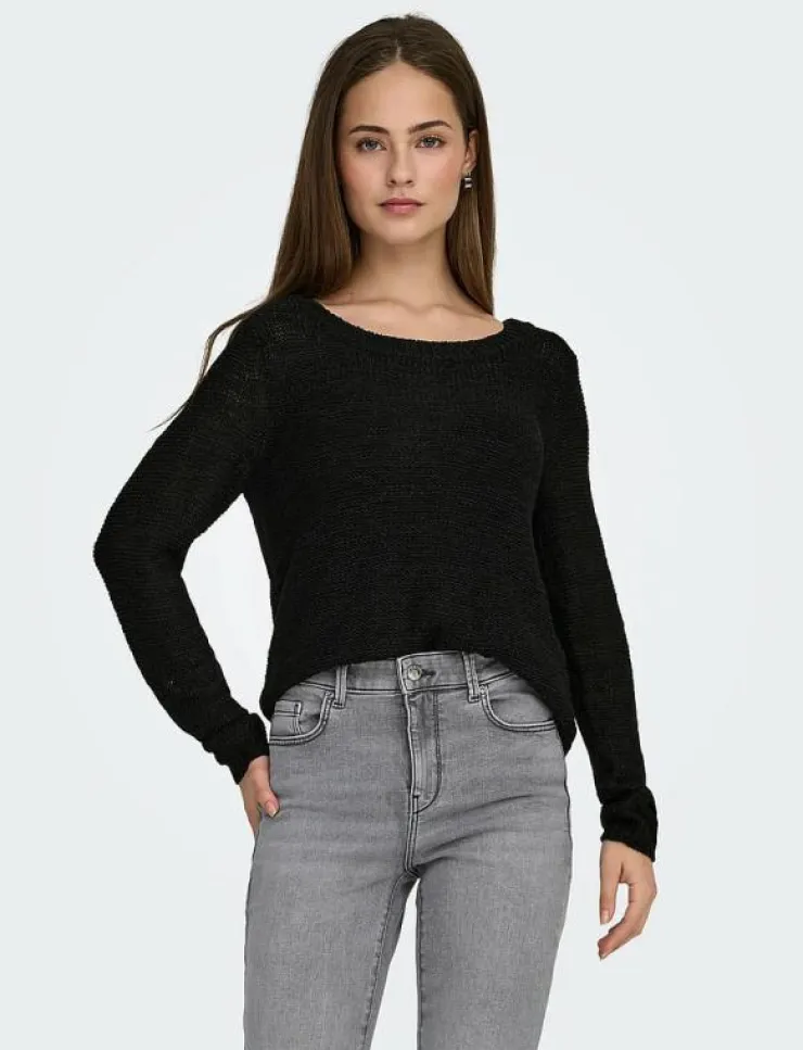 Kvinnor ONLY Kläder|ONLGEENA XO L/S PULLOVER KNT NOOS - Tröjor