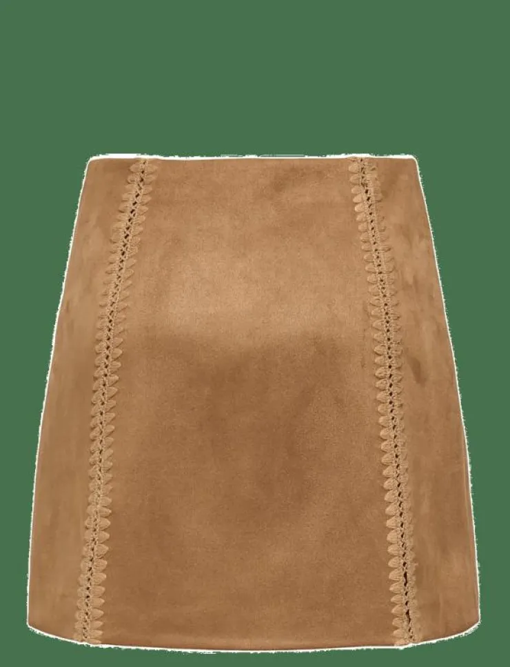 ONLY ONLJOLINE FAUX SUEDE SKIRT OTW - Korta kjolar|Kvinnor Kjolar