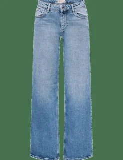 ONLY ONLJUICY LW WIDE LEG DNM REA365 NOOS - Vida byxor|Kvinnor Denimkläder|Jeans